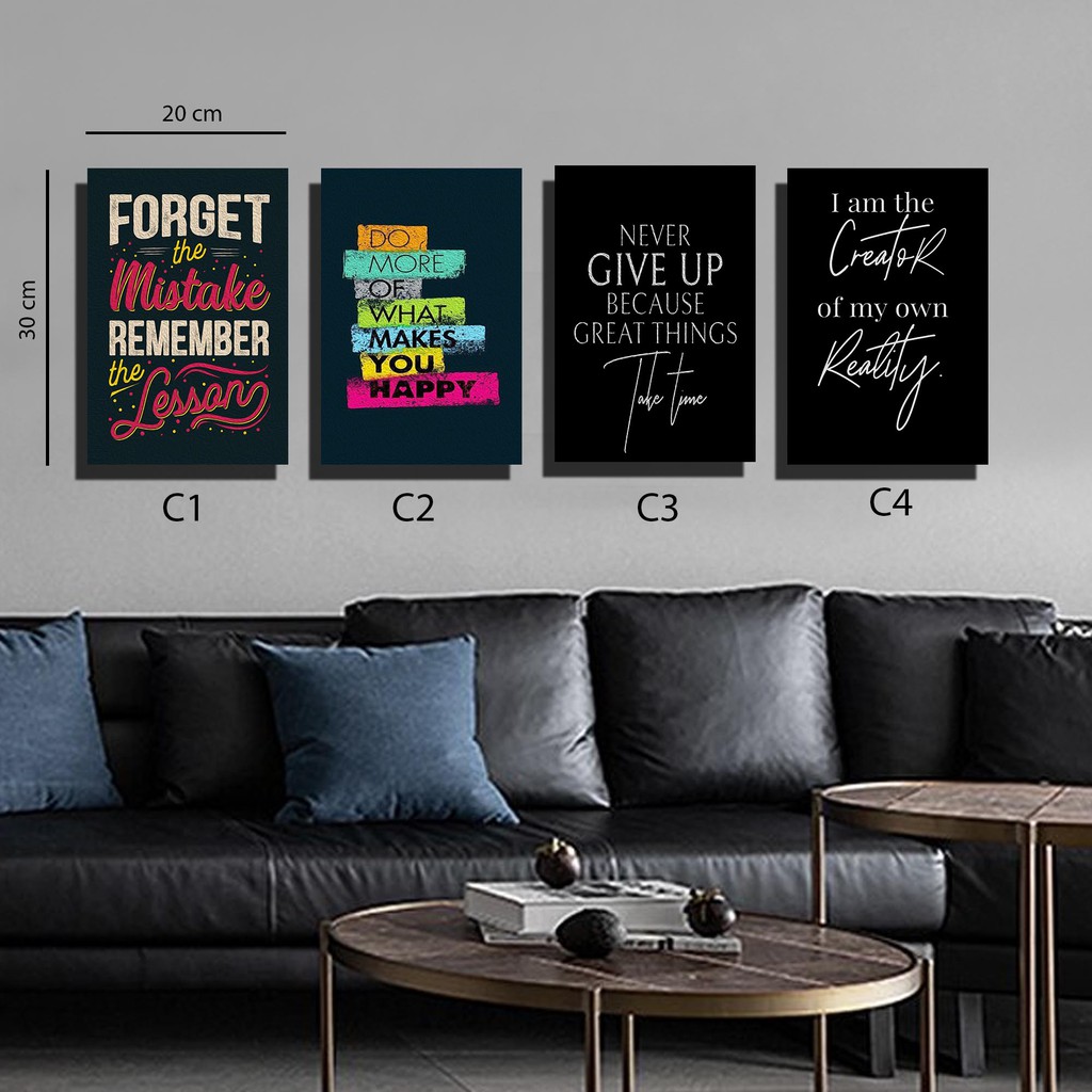 [Best Seller 2C] Dekorasi Dinding Kata Kata / Hiasan dinding kata kata / Hiasan Dinding
