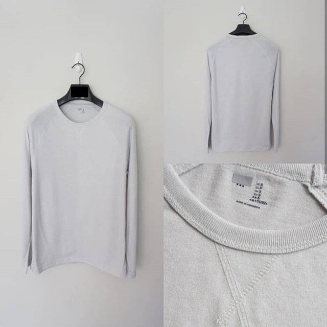 kaos Gap LS Crewneck Tee Calm Grey