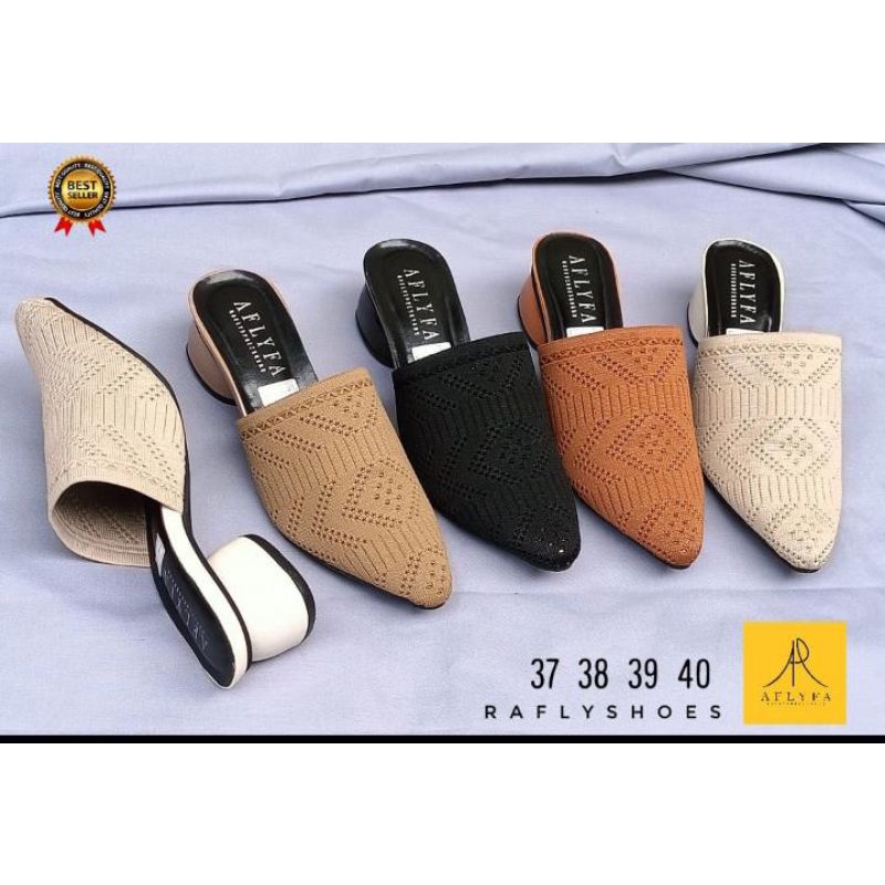 BISA COD • SANDAL HEELS SLOP AFLYFA