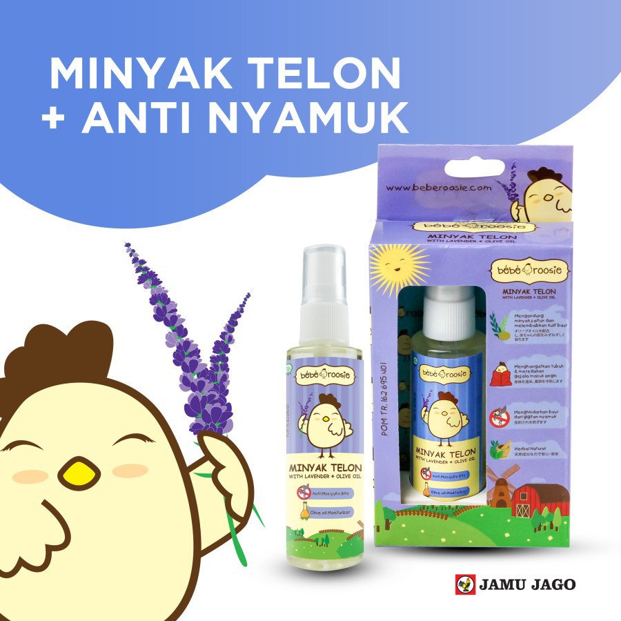 Makassar! Bebe Roosie Bugs Repellent / Anti Nyamuk Spray Lavender