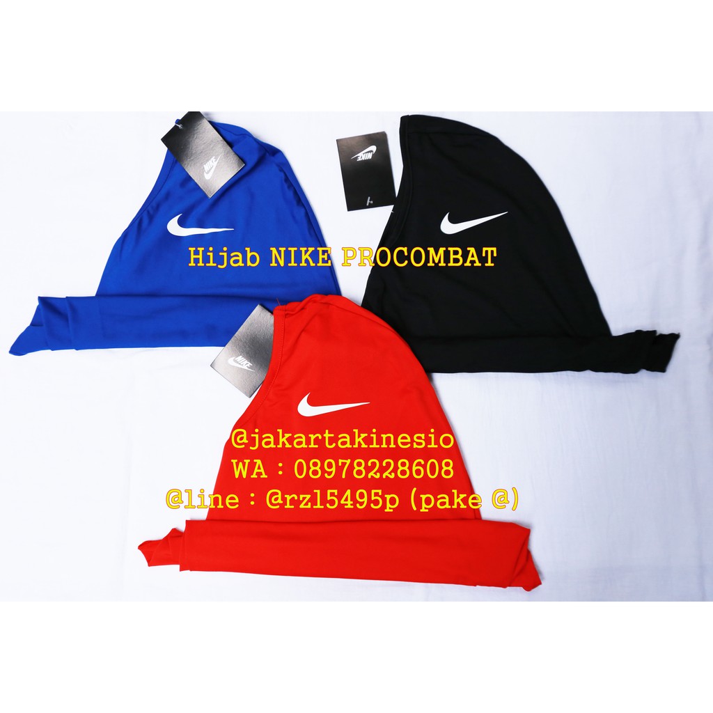 HIJAB SPORT NIKE/KERUDUNG INSTANT/JILBAB NIKE/KERUDUNG SPORT NIKE AAA+