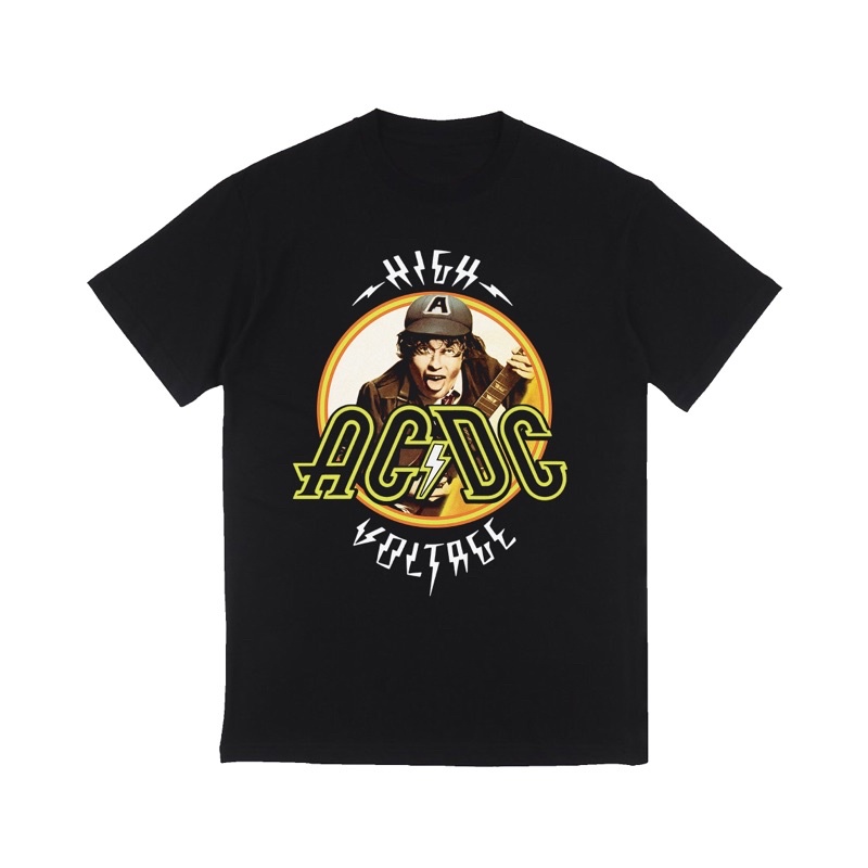 AC/DC - HIGH VOLTAGE / KAOS BAND / STITCH SUPPLY / T-SHIRT MUSIC / UNOFFICIAL MERCH / PREMIUM T-SHIR