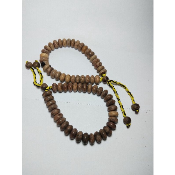 Gelang kayu eboni serut