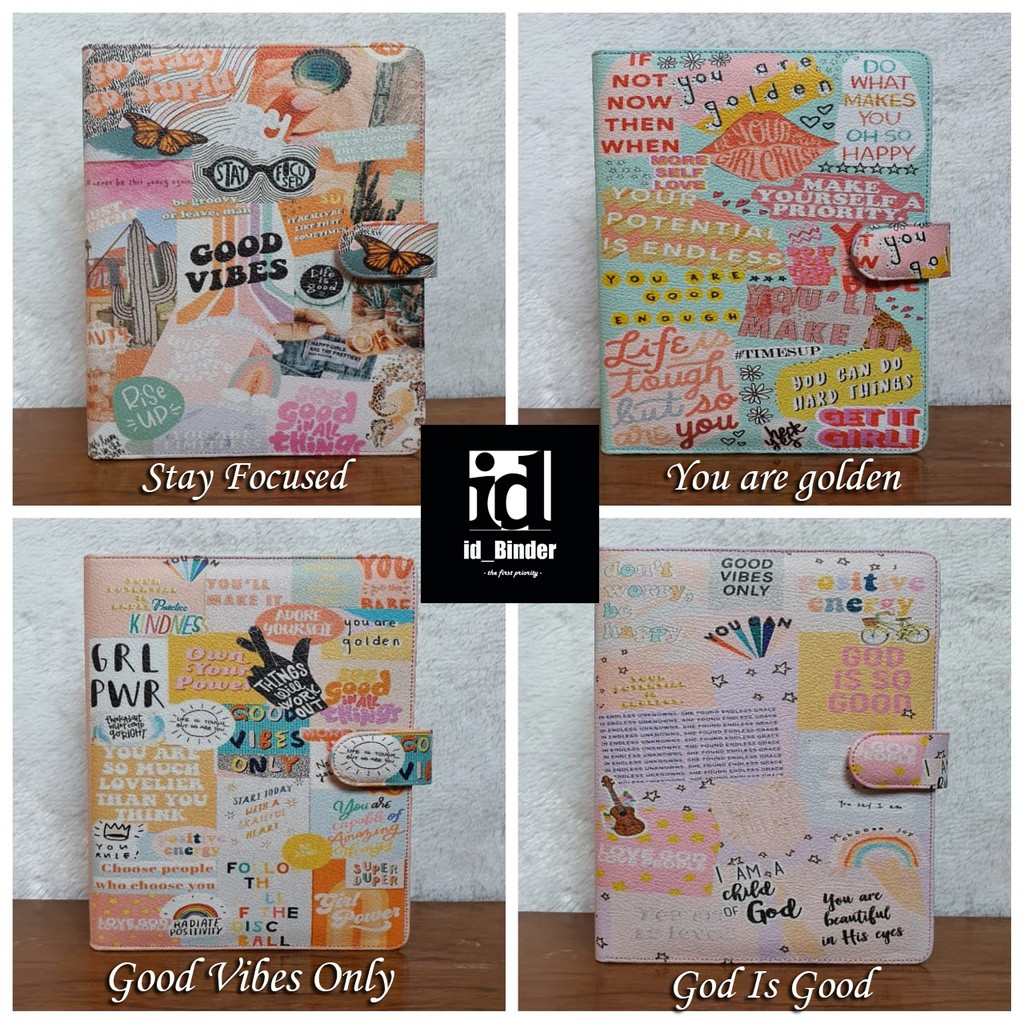 

BINDER PRINTING 4 MOTIP QUOTES A5 DAN B5