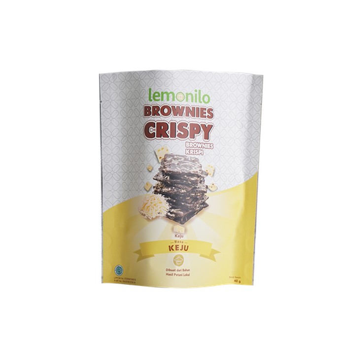 

Lemonilo Brownies Crispy Rasa Keju 40 gr - cemilan sehat