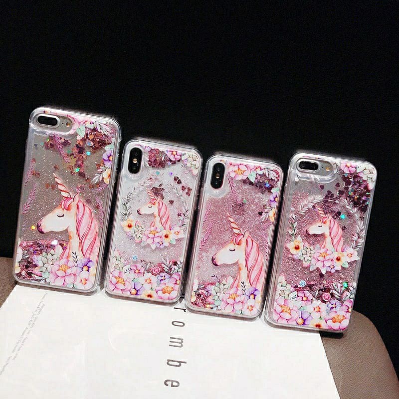 [dayscases] Case Unicorn Glitter Vivo Y51 Y53 Y55 Y65 Y66 Y67 Y69 Y71 Y81 Y85 Y89 Y91 Y93 Y95