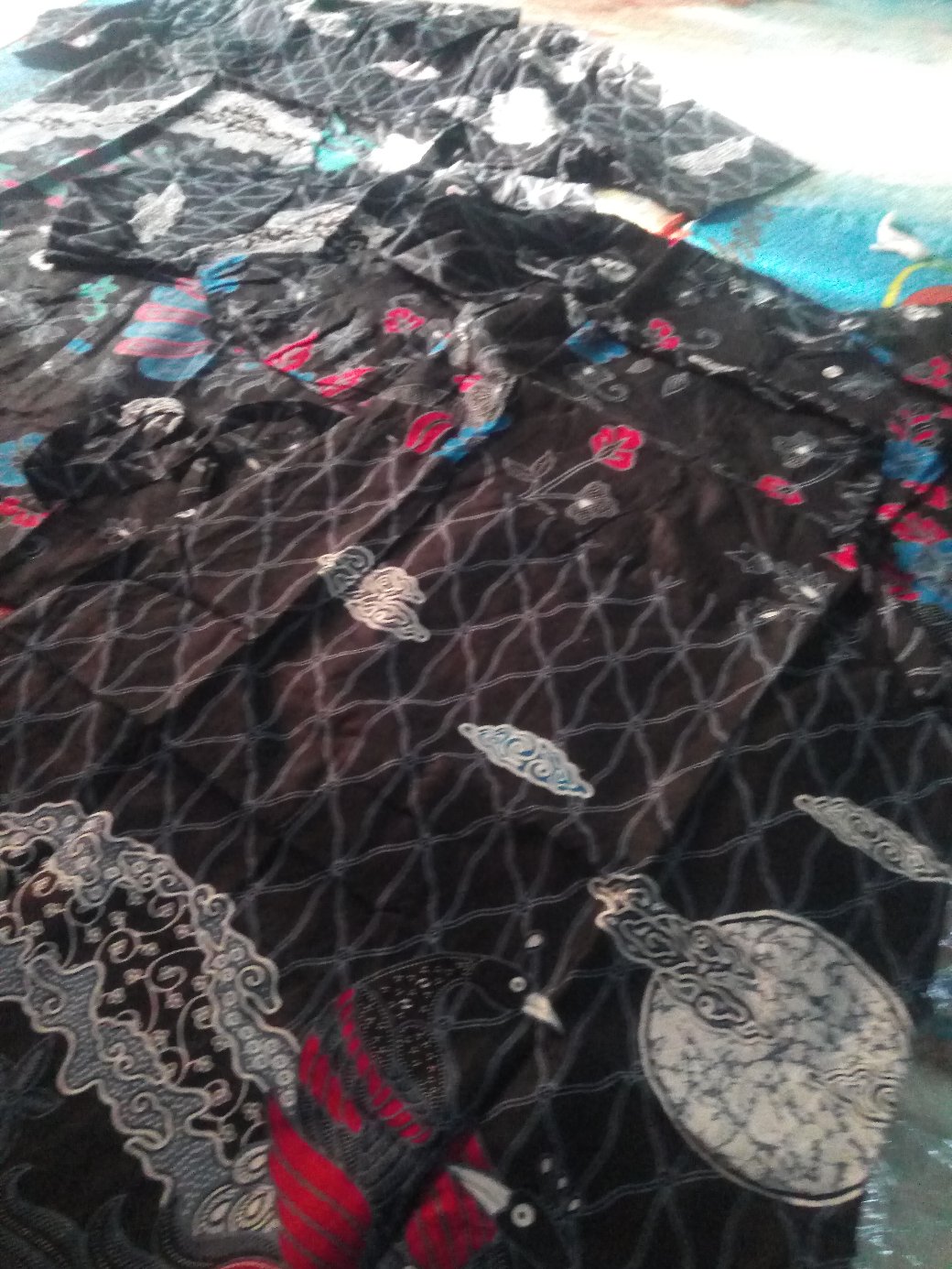 Batik Couple Keluarga - Bisa Cod - Couple Batik Indonesia Sarimbit Gamis Familly  - Batik Putra Hadi