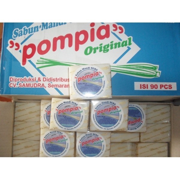 SABUN SEREH POMPIA KOTAK ORIGINAL - POMPIA SABUN SEREH