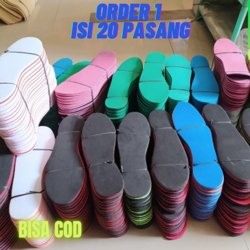 INSOLE ALAS KAKI DALAM SEPATU / HARGA PER KODI ISI 20 PASANG