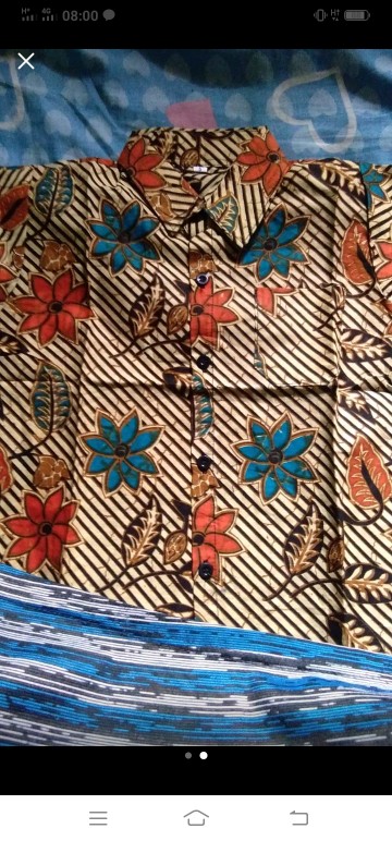 (bisa Cod) Kemeja Anak Batik Anak Baju Anak Murah Baju Batik Anak Seragam Anak