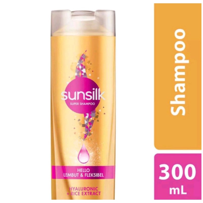 Sunsilk Hyaluronic + Rice Extract Shampoo Lembut & Fleksibel 300ml
