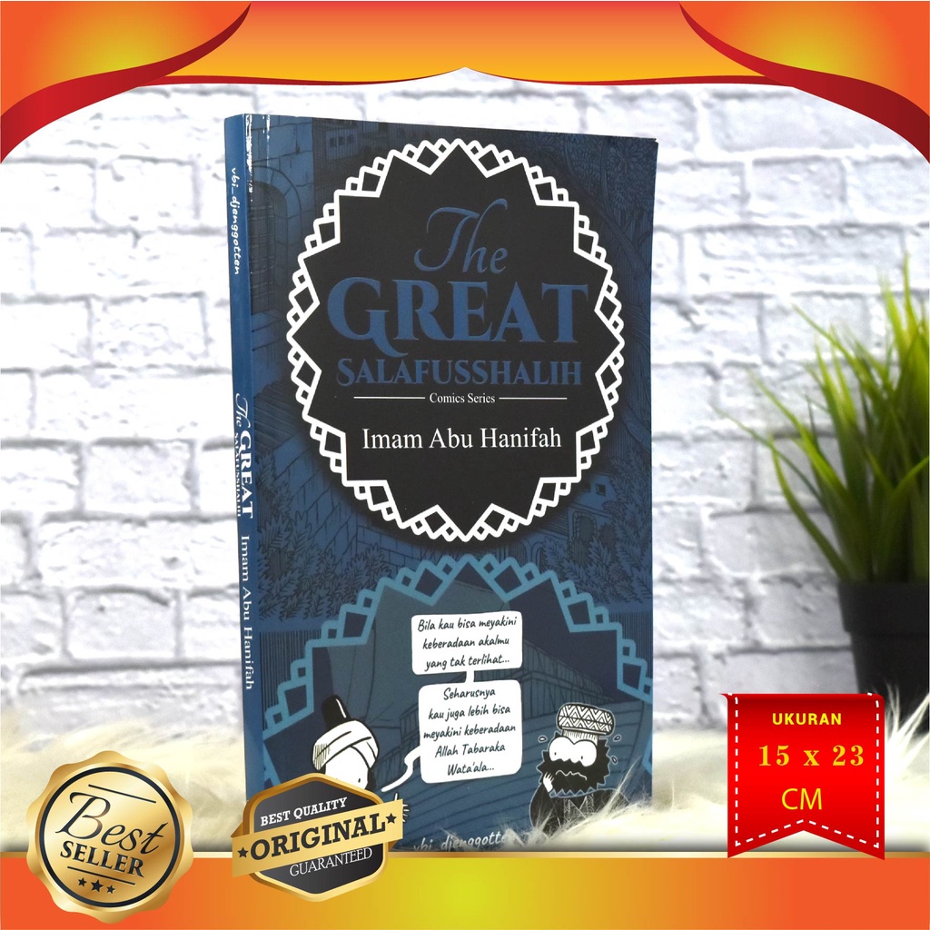 Jual BUKU KOMIK ISLAMI BARU THE GREAT SALAFUSSHALIH - Imam Abu Hanifah ...