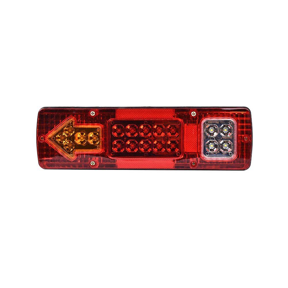 Lanfy Kit Lampu Ekor LED Mobil Tahan Air Lampu Indikator Truk Trailer Untuk RV Boat Lighting Stop Marker Lamp