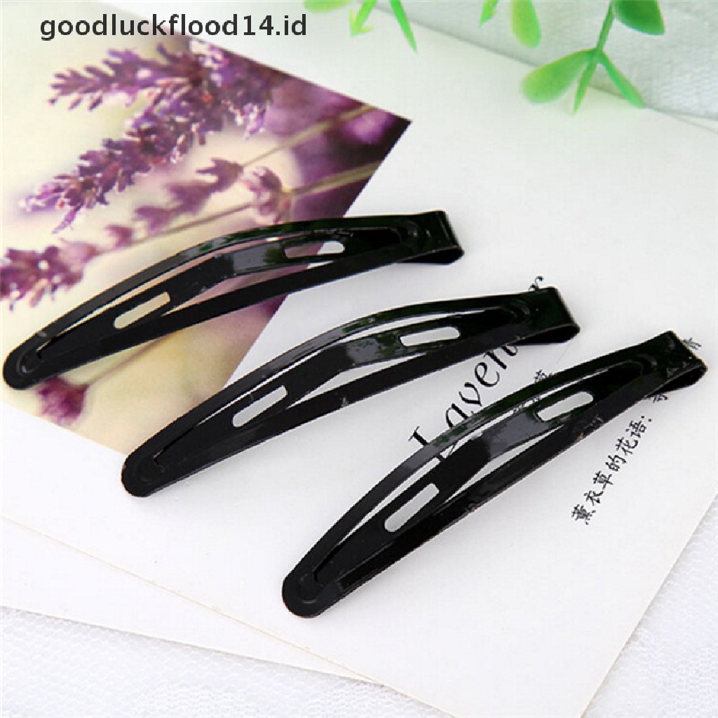 [OOID] 12PCS Women Black BB Clips Simple Hairpins DIY Accessories Wedding Bangs Party ID