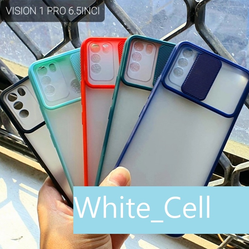 ITEL VISION 1 PRO Case SLIDE Dove Transparan Protection Camera D2