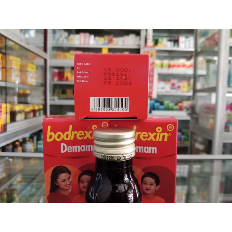 Bodrexin Demam Paracetamol Rasa Jeruk 60 ml