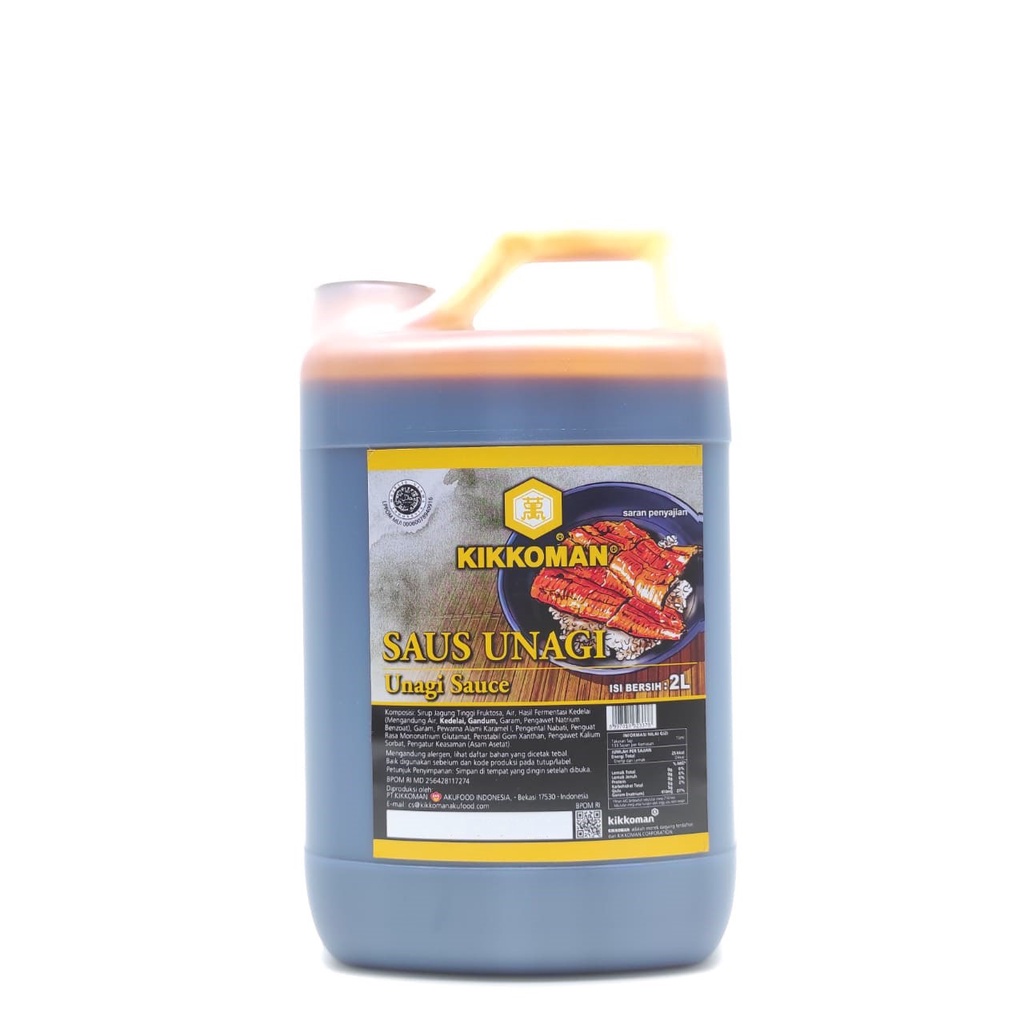 

Kikkoman Saus Unagi Halal - Unagi Sauce jerigen 2L