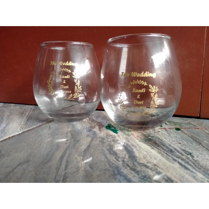 souvenir gelas tuscany/souvenir gelas korea/souvenir gelas telor/souvenir gelas dalgona/gelas telor