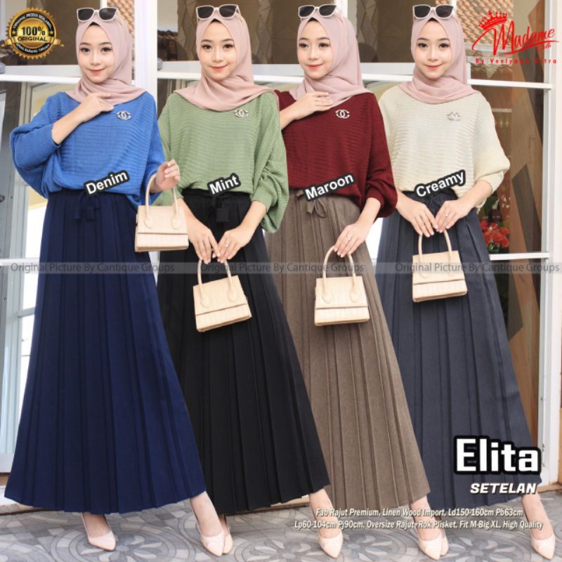 ELITA SET RAJUT BATWING