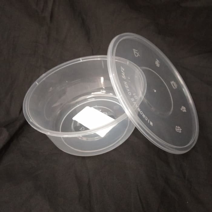 Thinwall Bowl 750ml Microwave Box/ Mangkok Plastik isi 25 pcs Merk Libra