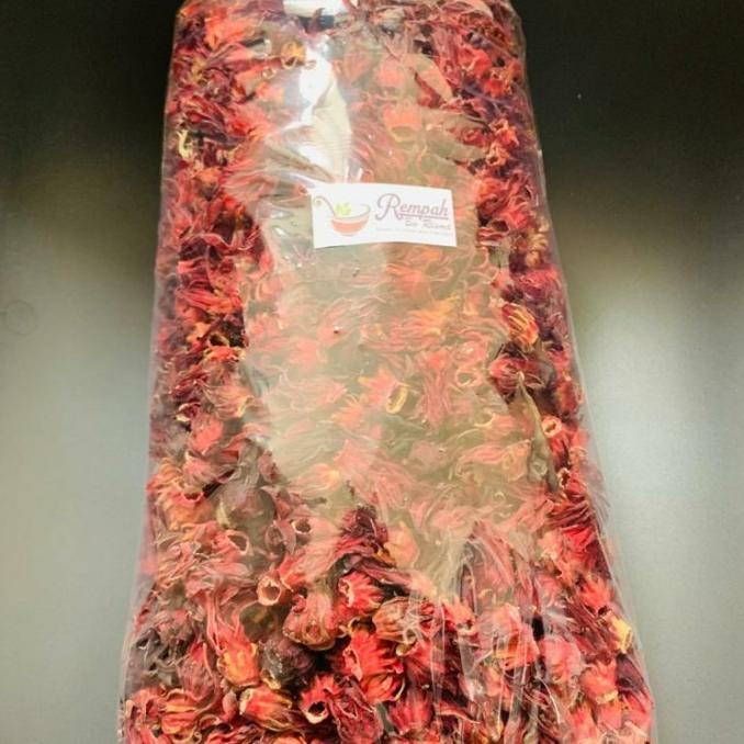 

BUNGA ROSELLA MERAH KERING 500 GRAM PREMIUM