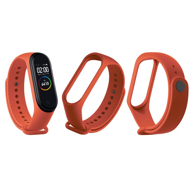 Tali Jam Tangan Xiaomi Miband 3/4 Mi Band Pengganti Silikon Warna-warni Strap