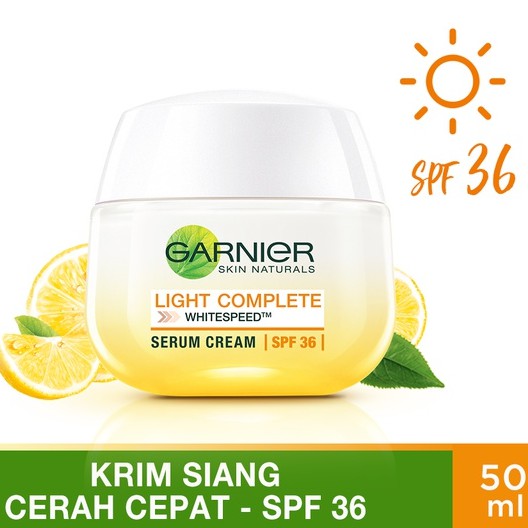 Garnier Light Complete White Speed Whitening Serum Yuzu Cream SPF36 50ml