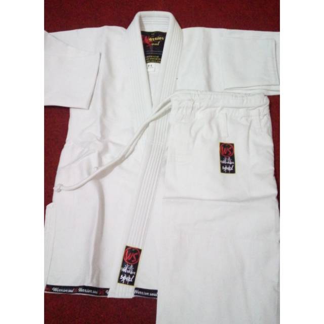 BJJ GI WARRIOR SOUL BAJU JUJITSU SERAGAM JIUJITSU JUDO