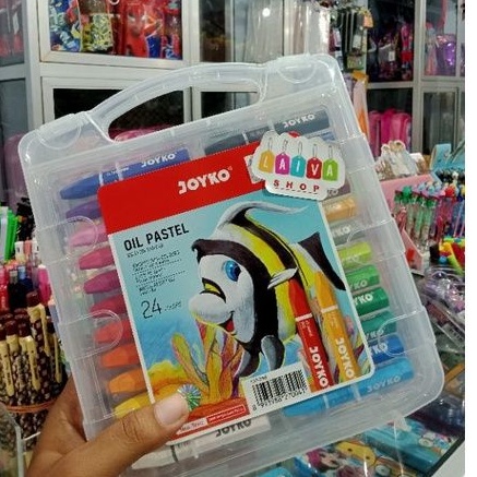 

Joyko Oil Pastel (Krayon Minyak) 24 Colors.