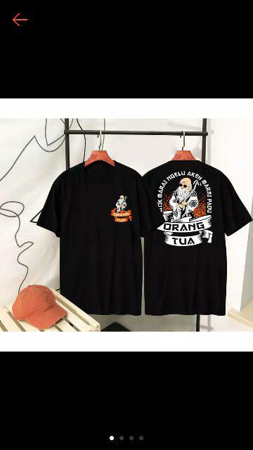  Kaos  Oblong  Distro Orang  Tua  Tongkat Putih Shopee Indonesia