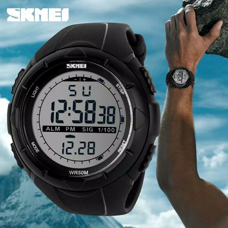 Jam Skmei 1025 original sport outdoor free box karton skmei