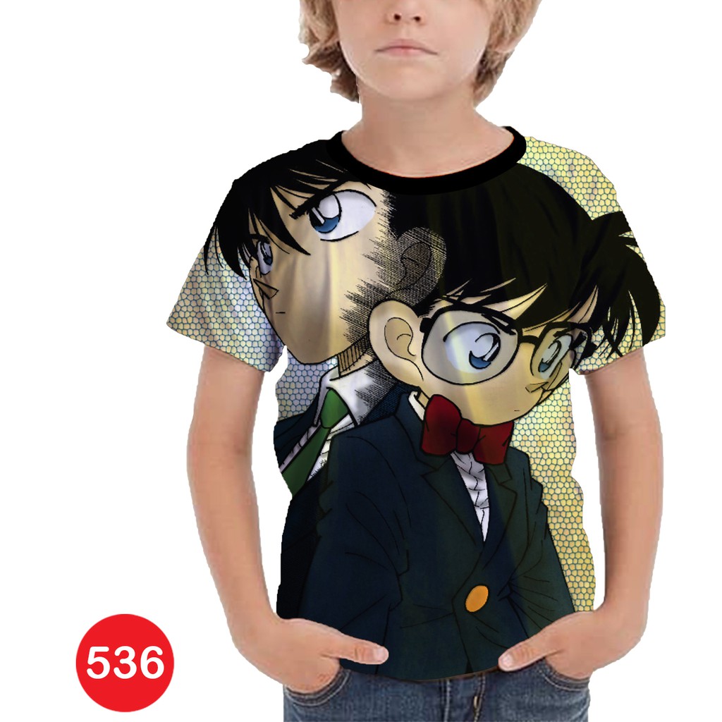 Baju Detective Conan Kaos Series Anak #536