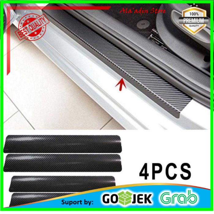 Cuci Gudang Stickers Carbon Fiber Anti Gores untuk Mobil