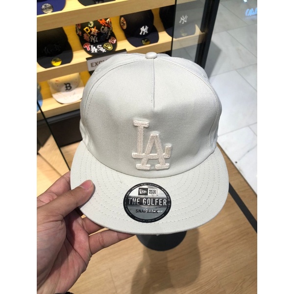 New Era LA Dodgers White 9fifty Snapback