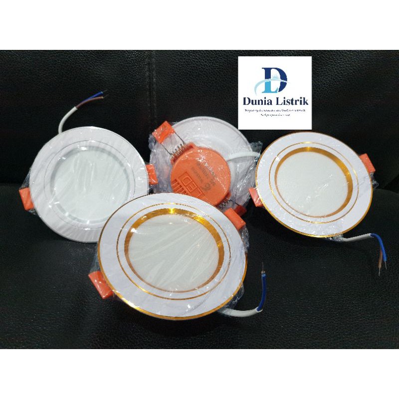 downlight 3 warna 5 watt