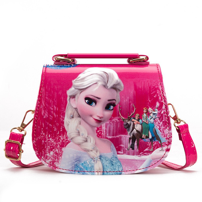 TAS BAHU KASUAL ANAK ELSA ANNA ANAK PEREMPUAN FROZEN 2 TAS SELEMPANG ELSA