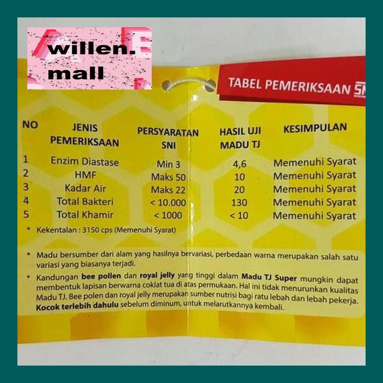 

S0Vitxd Madu Tj Super 500 Gram S50Vt0H