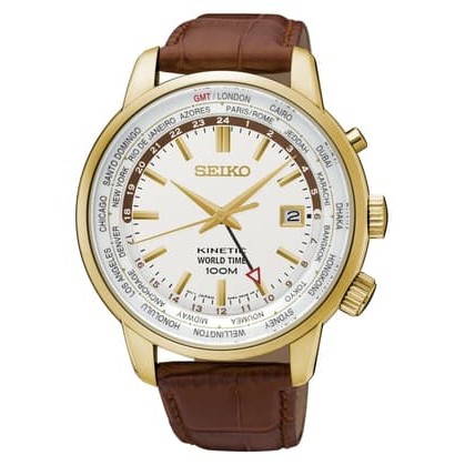 Seiko Kinetic SUN070P1 / SUN070 World Time Original