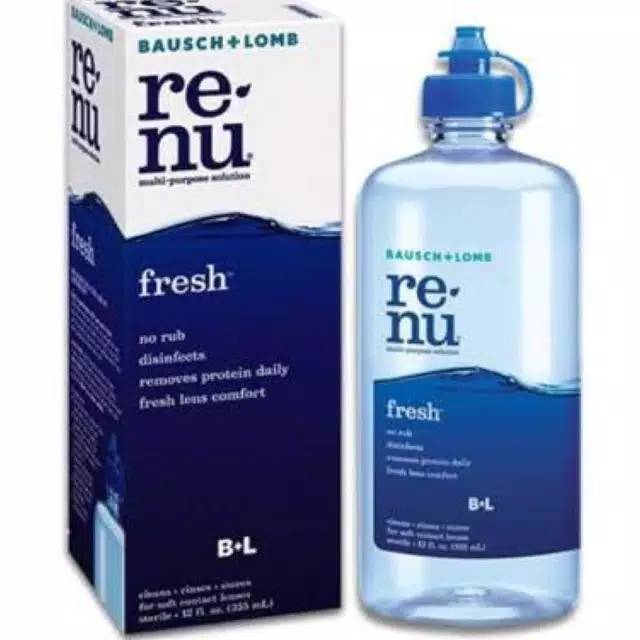 BARANG ORI : SOLUTION RENU 355ML [ EXP. 06 2026 ]