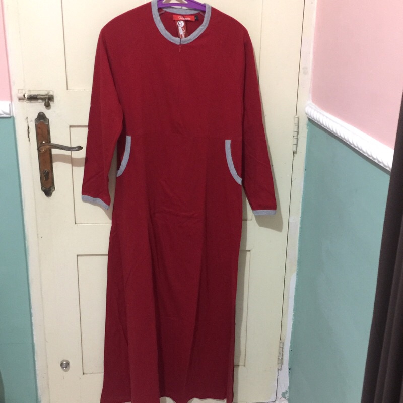 URFIMUTIYARO humaira gamis merah
