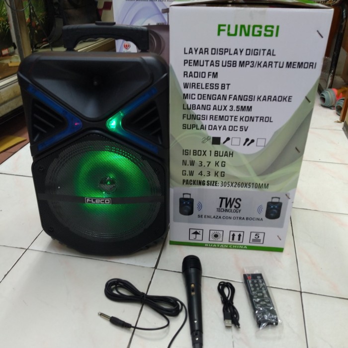 Speaker FLECO F 1018 (10 inci) 1000watt SPEAKER DIGiTAL