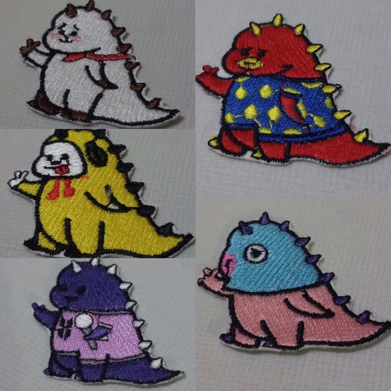 Cabiciks - Patch Dino BTS BT21 Iron