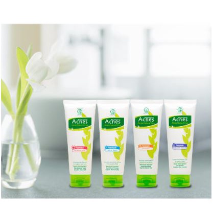 acnes 100 g facewash / facial wash creamy wash / oil control / complete white / deep pore // pandalo