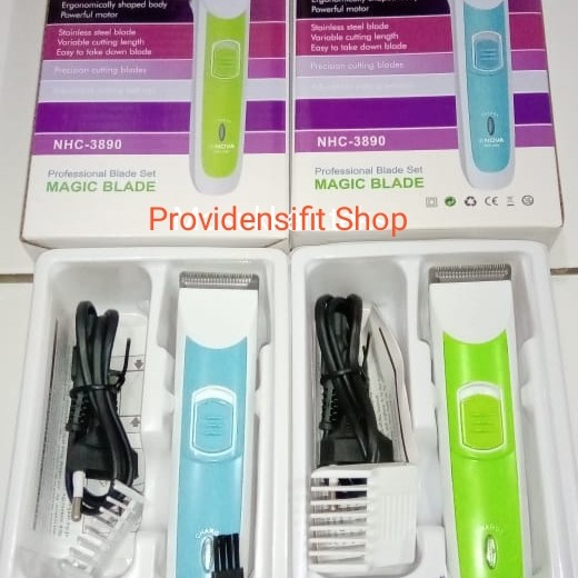 Cukuran Rambut Charge Nova NHC-3890/Hair trimer