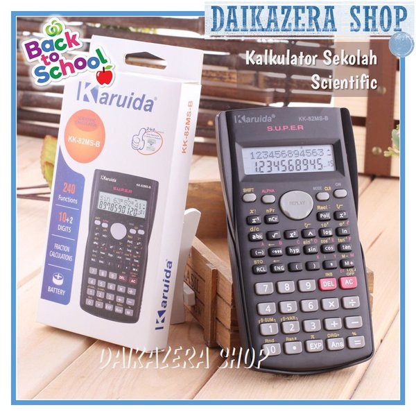 

Segera Beli Kalkulator Elektronik Scientific Calculator - KENKO 82MS - Hitam Limited