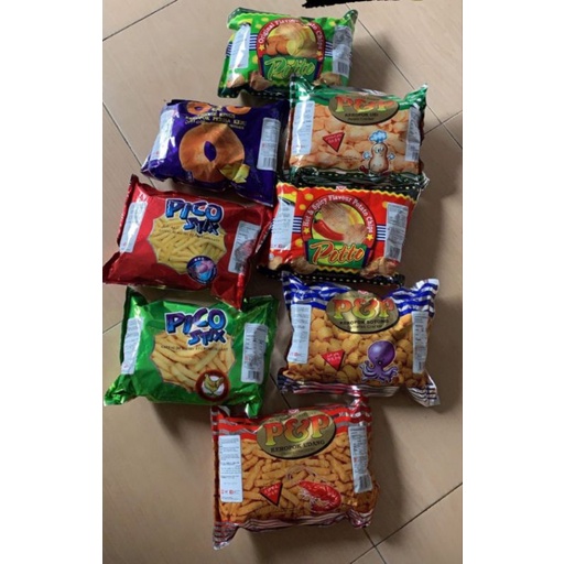 

SNACK JADUL(RINGS,PICO AYAM,PICO SOTONG,P&P SOTONG P&P UDANG