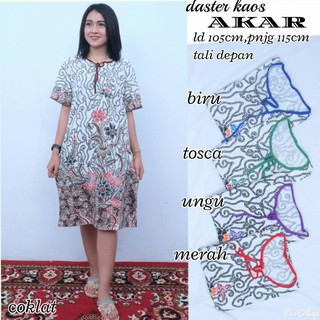 Daster KAOS  AKAR baju  tidur busui bahan adem murah  