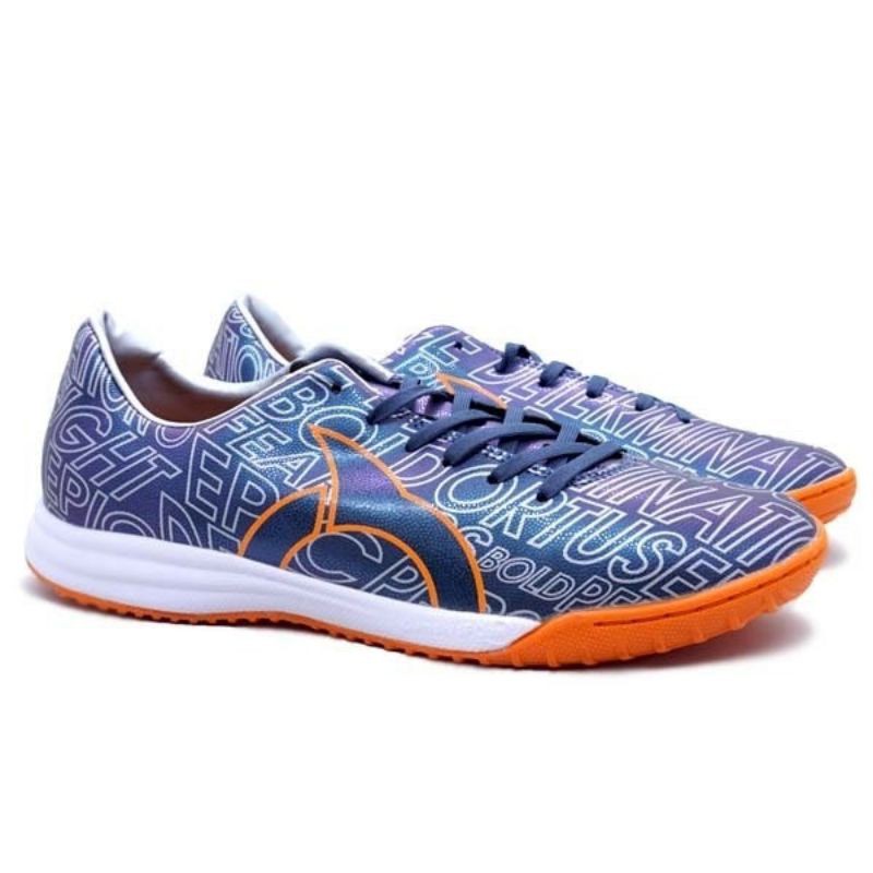 Ortuseight Sepatu Futsal Catalyst Legion IN ChameleonBlue/Ortrange