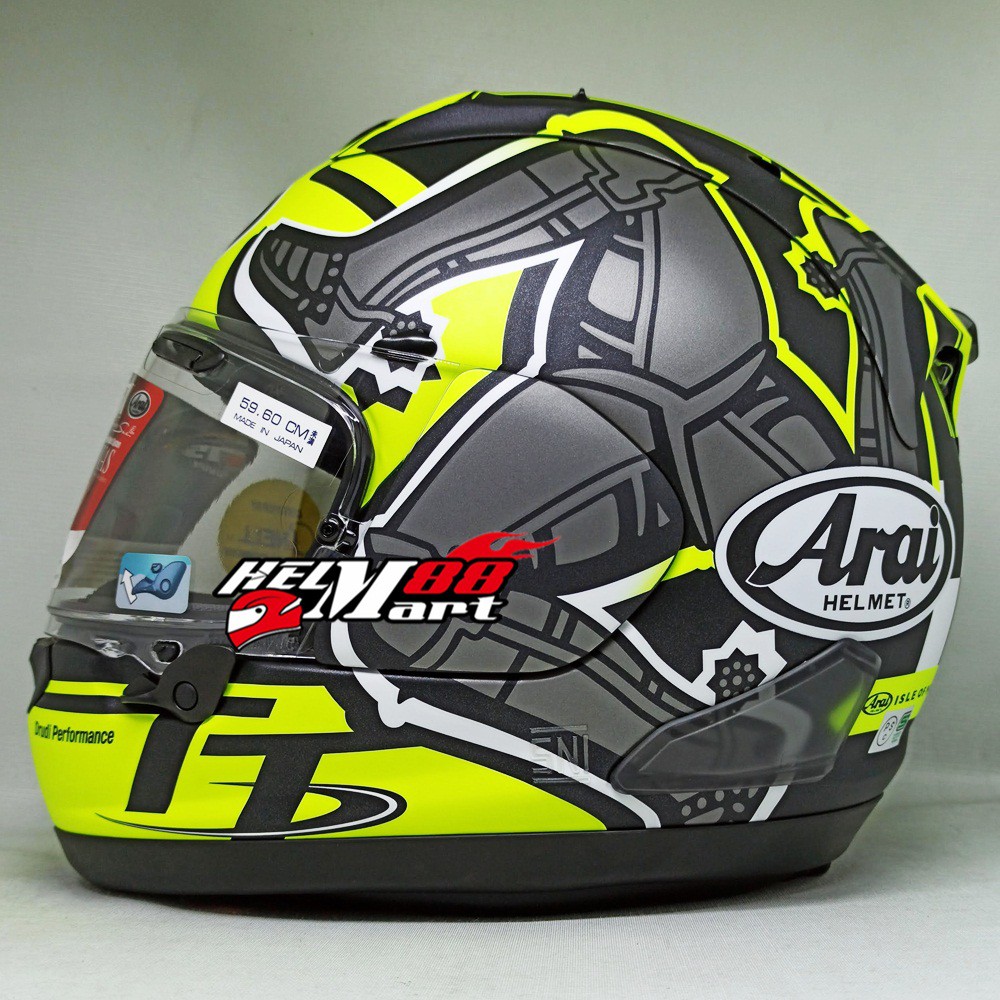 Arai RX-7X IOM TT 2019 (LIMITED EDITION) - Helm ARAI RX7X Isle Of Man 2019