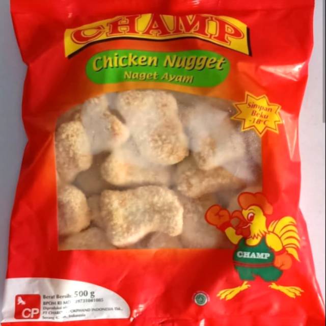 

Champ Chicken Nugget - 500 gram